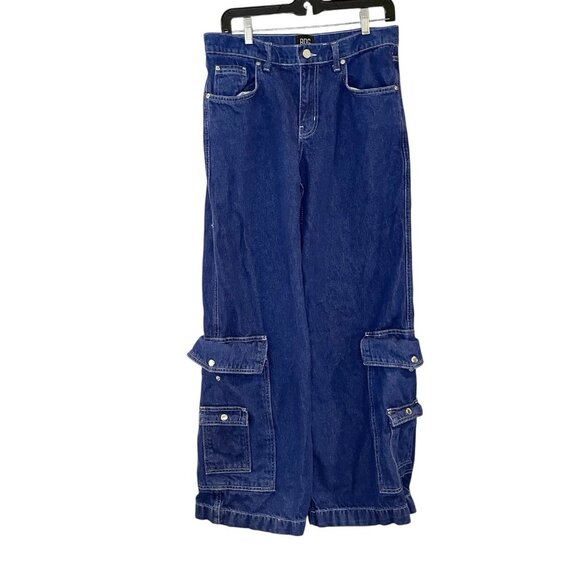 BDG Urban‎ Outfitters Presley Wide Leg Cargo Y2K 90’s Baggie Gorpcore Size 28 - Picture 3 of 9